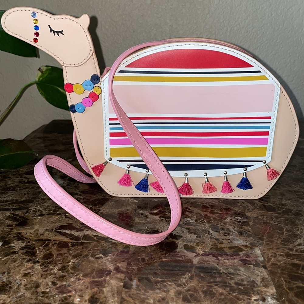 Kate Spade New York (KSNY) "Spice Things Up" Leather Camel Crossbody Bag - Picture 9 of 15